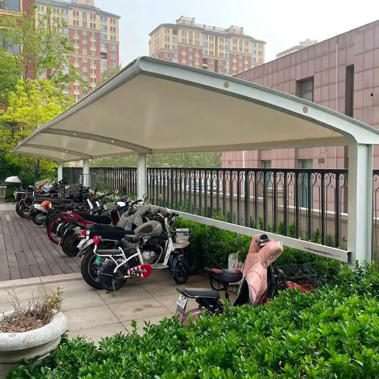 吐鲁番膜结构电动车棚