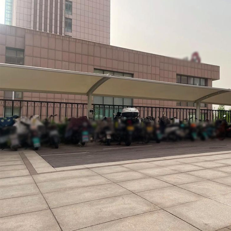 吐鲁番膜结构电动车棚